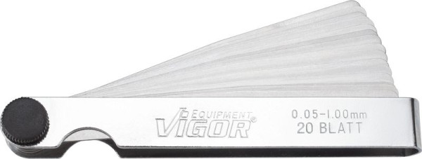 Set merilnih tipal VIGOR, 0,05 - 1,00 mm, V1714