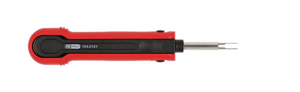 KS Tools orodje za odklepanje ploščatih čepov/ploščatih vtičnic 2,8 mm (AMP Tyco MCP), 154.0121