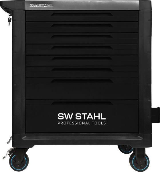 SW-Stahl profesionalni delavniški voziček TT802, črn, neopremljen, 07111L