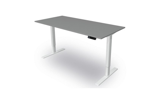 Kerkmann sedeča/stoječa miza Š 1600 x G 800 mm, električno nastavljiva višina od 720-1200 mm, Move 3, grafit, 10380612