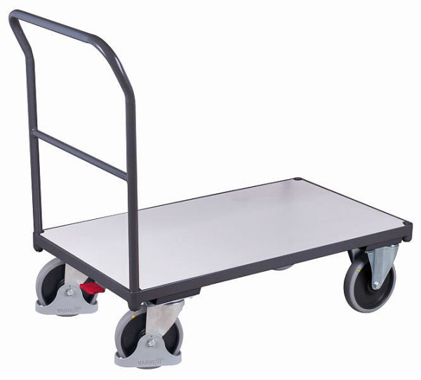 VARIOfit ESD voziček za potiskanje, zunanje mere: 1.125 x 600 x 1.015 mm (ŠxGxV), sw-600.141