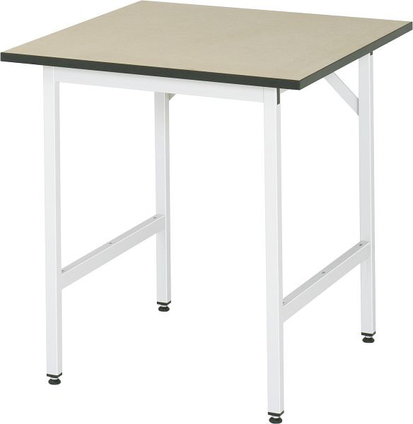 Delovna miza serije RAU Jerry (3030) - nastavljiva po višini, MDF plošča, 750x800-850x800 mm, 06-500F80-07.12