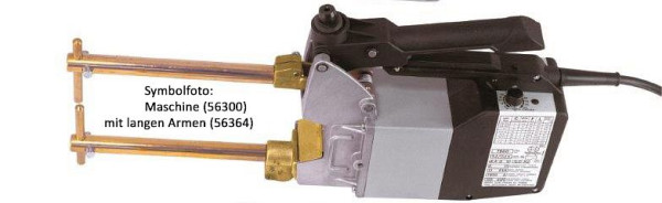 ELMAG pištola za točkovno varjenje 2 kVA, model 7900 (paketni set), ročna (max. 2+2mm) 400 voltov s časovnikom in 1 parom rok z elektrodami Ø10, 56300