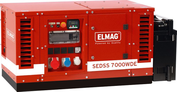 ELMAG agregat SEDSS 7000WDE, z HATZ motorjem 1B40 (zvočno izoliran), 53226