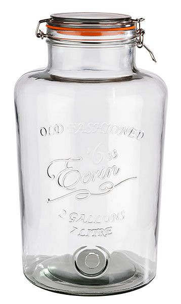 APS kozarec za avtomat za pijačo, Ø 19 cm, višina: 36,5 cm, 7 l, kozarec, z vrtljivim vrhom -OLD FASHIONED-, 10411
