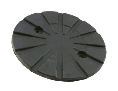 Busching gumijasta podloga primerna za Stenhoj/Autop, V: 9 mm D: 121 mm z jekleno ploščo, 100515