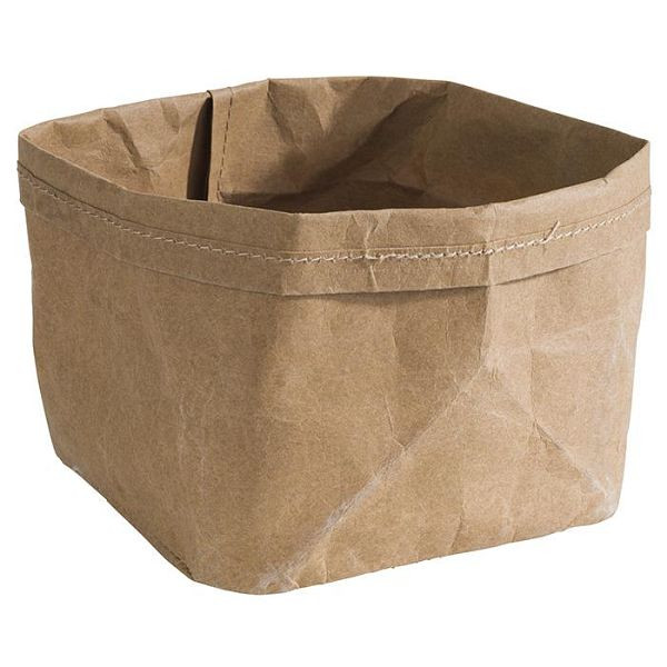 APS torba za kruh, 12 x 11,5 cm, višina: 11,5 cm, 70% naravnih vlaken, 30% sintetična smola, bež, 30355