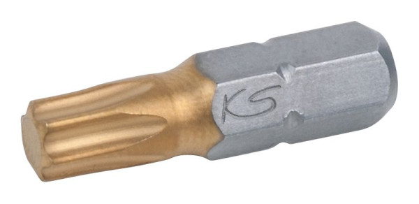 KS Tools 1/4" TIN nastavek Torx, 25 mm, T10, 911.3650