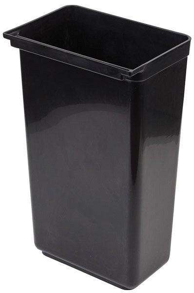 APS posoda, 33 x 23 cm, višina: 56,5 cm, polipropilen, črna, prostornina: 42 l, 11946