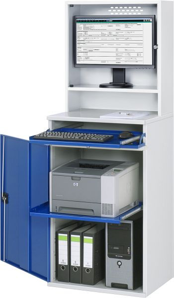 RAU računalniška omara, stacionarna, 650x1770x520 mm, 07-650-M65-MG2.11