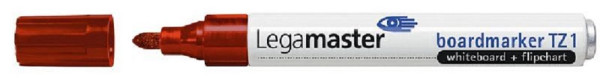 Legamaster TZ1 marker za plošče rjav, PU: 10 kosov, 7-110007