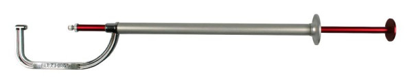 Busching zavorni disk merilnik "Slender", merilno območje: 0-45 mm / dolžina 395 mm, 100622