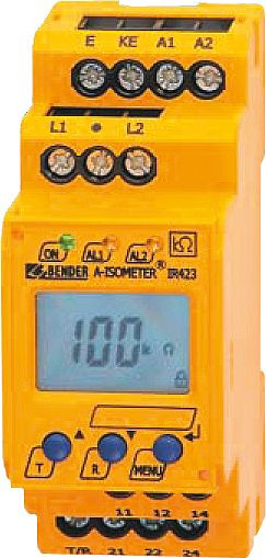 Razširitev ELMAG na monitor ISO za generatorje električne energije DIN, opozorilo na nivoju 1 / izklop napetosti na nivoju 2, 53662