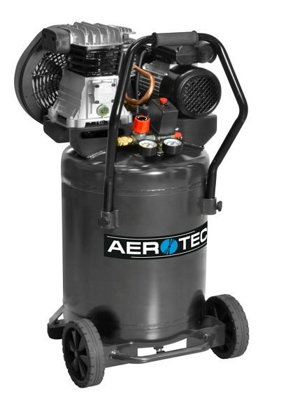AEROTEC 420-90 V TECH - 230 voltni batni kompresor, mazan z oljem, mobilni, 2010179