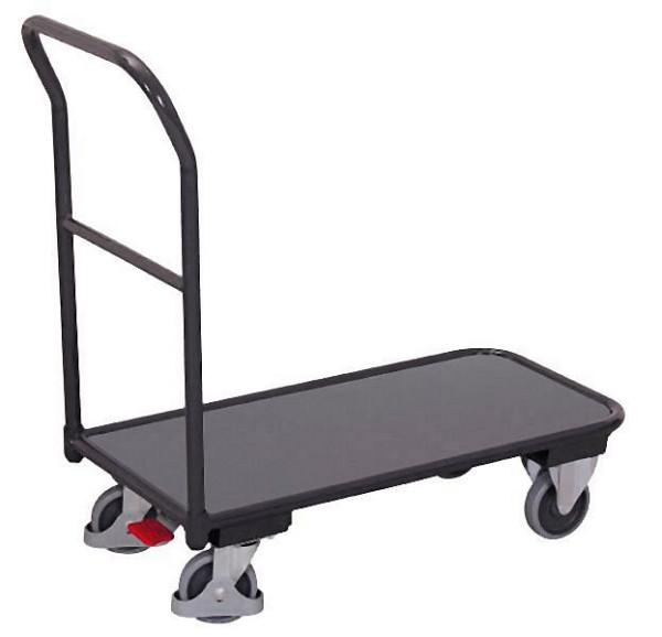 VARIOfit voziček za potiskanje, lahka izvedba, RAL 7016, zunanje mere: 950 x 450 x 945 mm (ŠxGxV), sw-450.103/AG