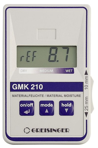 Greisinger GMK 210 merilnik vlage materiala za prikolice in čolne, 600107