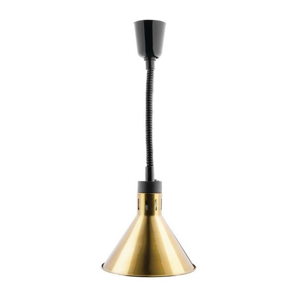 Buffalo raztegljiva stožčasta grelna svetilka z zlatim zaključkom, DY465