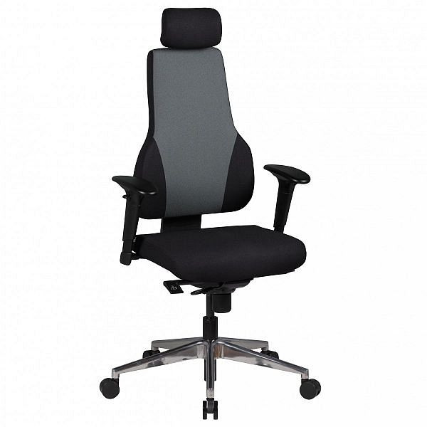 Amstyle pisarniški stol Qentin črno/siv, SPM1.272