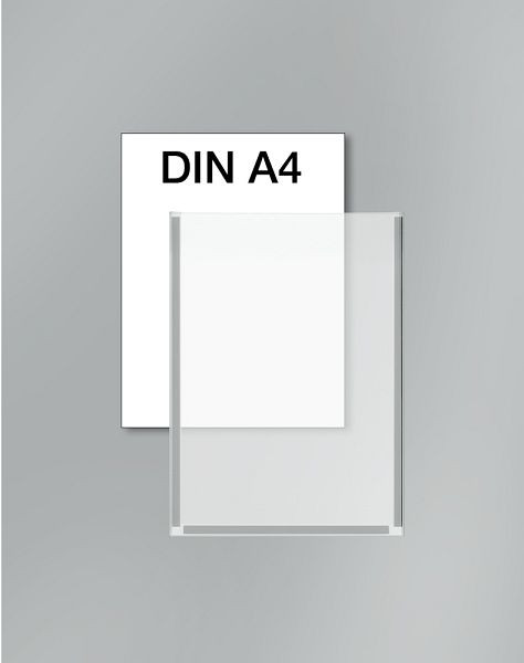 Kerkmann žep za plakat DIN A4, Š 210 x G 3 x V 297 mm, prozoren, PU: 2 kosa, 44691400