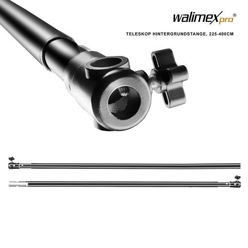 Walimex pro teleskopska palica za ozadje, 225-400 cm, 16336