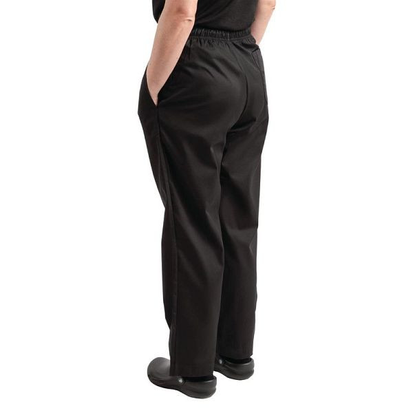 Whites uniseks kuharske hlače Easyfit s teflonsko prevleko črne XL, A029T-XL