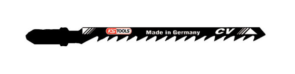 KS Tools krivulji rez lista za vbodno žago, CV, 100 mm, 4 mm, paket 5 kosov, 129.3105