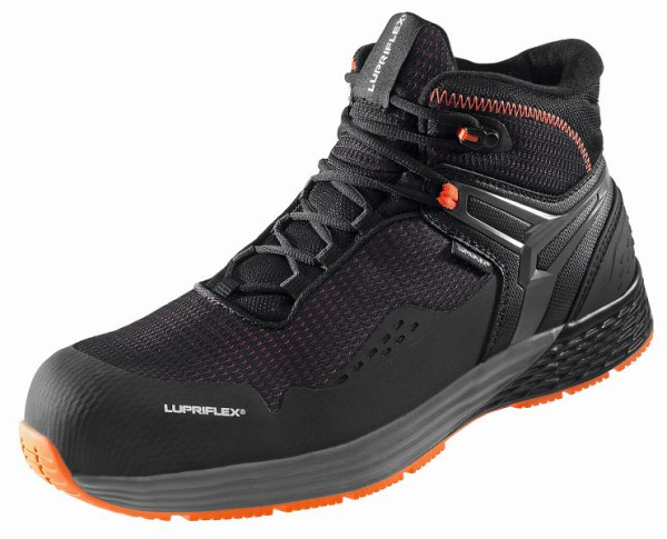 Lupriflex Techno Mid, nepremočljivi srednje visoki varnostni škornji, velikost 43, PU: 1 par, 5-550-43