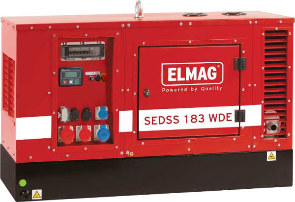 ELMAG agregat SEDSS 183WDE - Stage 3A, z motorjem KUBOTA D1105 (zvočno izoliran), 53459