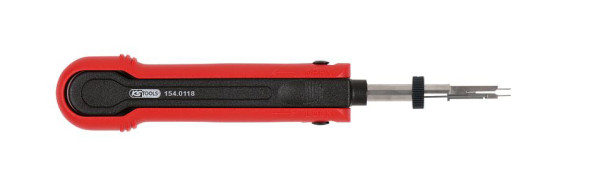 KS Tools orodje za odklepanje ploščatih čepov/ploščatih vtičnic 2,8 mm (KOSTAL SLK), 1-smerno nastavljivo, 154.0118