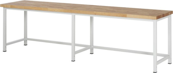 RAU delovna miza serije 8000 - okvirna konstrukcija (varjen okvir), 3000x840x700 mm, 03-8000-1-307B4S.12