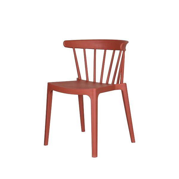 VEBA Windson zložljivi stol terakota, polipropilen, 54x53x75 cm (DxŠxV), 50905