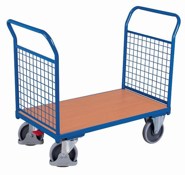 VARIOfit dvojni stenski voziček z žico, zunanje mere: 1.040 x 500 x 975 mm (ŠxGxV), sw-500.201