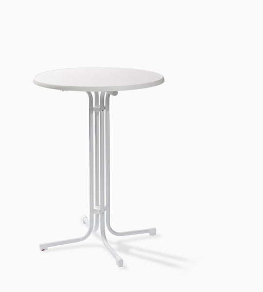 Barska miza VEBA Berlin bela Ø 80 cm, P16180