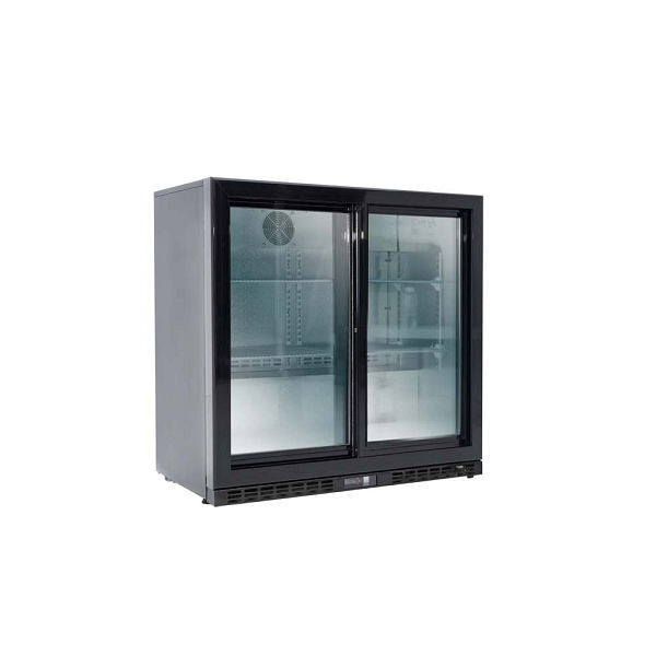 barski hladilnik bergman BASICLINE 208 litrov z drsnimi vrati (230 V), 64786