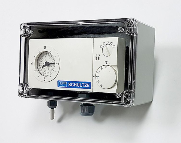 Schultze Easy 1-ECO, termostat z elektronsko uro za mokre prostore - razred zaščite IP67, 1-ECO