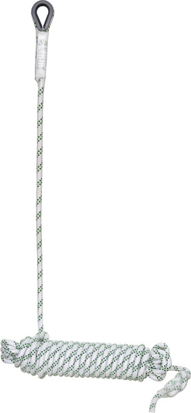Kratos gibljivo vodilo iz kernmantel vrvi za mobilne varovalce padcev FA2010300 00 (A ali B) dolžina 20 metrov, FA2010320