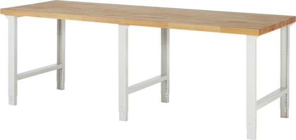 RAU delovna miza serije 7000 - model 7000-1, Š2500 x G900 x V790-1140 mm, 03-7000-1-259B4H.12
