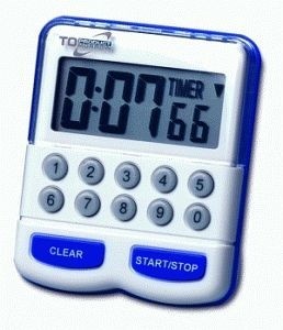 DOSTMANN Timer II Elektronischer Timer und Stoppuhr bis 10 Std, 5020-0389