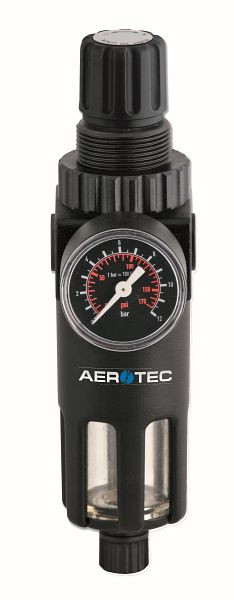 AEROTEC filter regulator tlaka 1/4&quot; reduktor tlaka manometer kompresor, 2010212