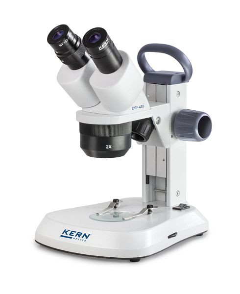 Stereo mikroskop KERN Optics, Greenough 1x / 2x / 3x, daljnogled, okular WF 10 x / Ø 20 mm z vtičnim napajalnikom proti glivicam, OSF 438
