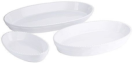 Contacto pekač porcelanasto bel, 44,0 x 27,5 x V5,5 cm, 2755/440