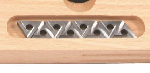 ELMAG menjalni vložek za DM set 'Camlock', primeren od 16x16mm, trikotna oblika 'desno - TIN/prevlečen', 88223