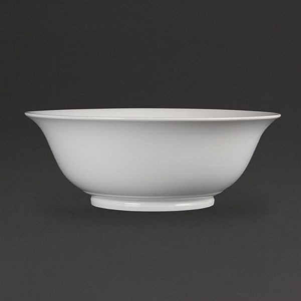 Skleda za solato iz bele posode Olympia 33 cm, C464