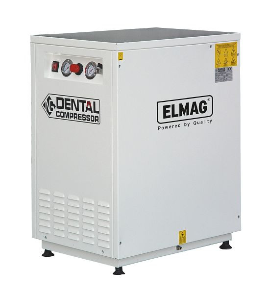 ELMAG zobni kompresor 350/8/30W-SILENT, EXTREME SD 30L 2, 00CV, vključno z adsorpcijskim sušilnikom, 21115