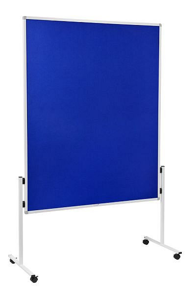 Legamaster deska za moderiranje ECONOMY rigid, prevlečena s klobučevino, modra 150x120 cm, 7-209100