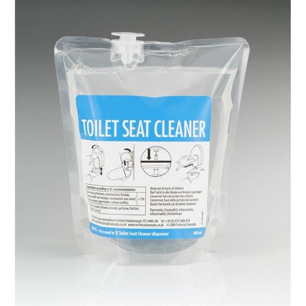 Čistilo za WC školjko Rubbermaid Clean Seat 400 ml (paket 12), FN399