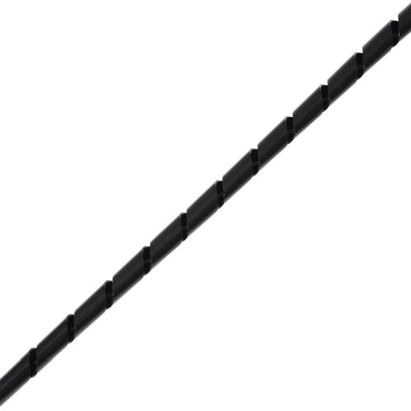 Helos spiralna kabelska cev ø 4 - 50 mm, 10m črna, 129259