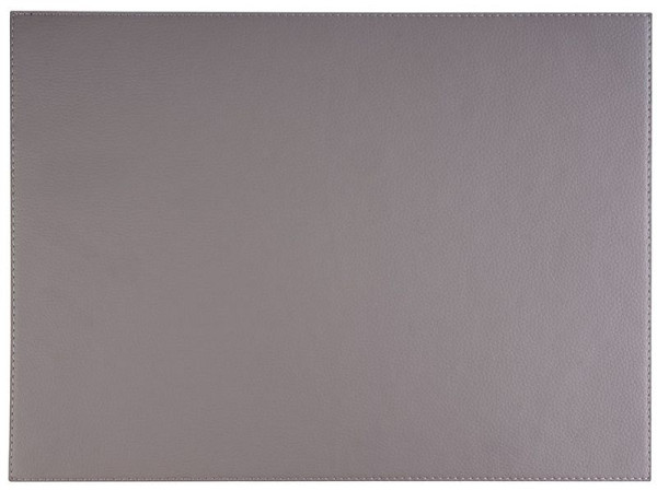 APS pogrinjek - UMETNO USNJE - 45 x 32,5 cm, umetno usnje, barva: siva, pak. 6 kom, 60044