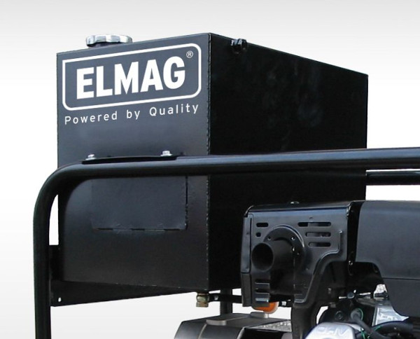 ELMAG velik rezervoar za gorivo 48 litrov, zgoraj na okvirju za odprte naprave, ob strani za zvočno izolirane naprave, višina naprave cca +25cm), 53374