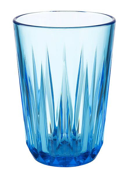 APS skodelica za pitje -CRYSTAL-, Ø 7 cm, višina: 9,5 cm, Tritan, modra, 0,15 l, pak.: 48 kosov, 10513